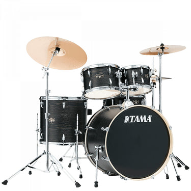 Bateria Tama Imperialstar Ie58h6w-bow Roble Negro 5 Piezas Bombo 18